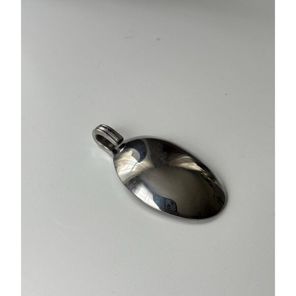 Vintage Avon Jelly Fruit Pendant Necklace: Plums silver souvenir spoon - Picture 6 of 6